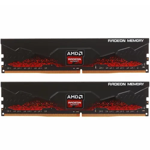 Оперативная память 8 Gb 3200 MHz AMD R9 GAMERS SERIES Black (R9S48G3206U1K)