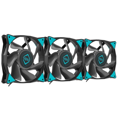 Комплект вентиляторов для корпуса Iceberg Thermal IceGALE IceGALE120mmBLACK3P PWM