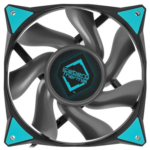 Комплект вентиляторов для корпуса Iceberg Thermal IceGALE IceGALE120mmBLACK3P PWM