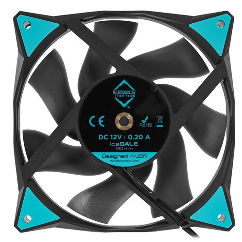 Комплект вентиляторов для корпуса Iceberg Thermal IceGALE IceGALE120mmBLACK3P PWM