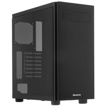 Компьютерный корпус Chieftec HAWK без БП TG Black AL-02B-TG-OP