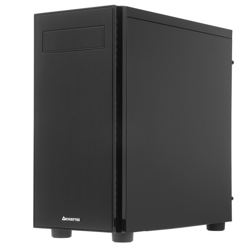 Компьютерный корпус Chieftec HAWK без БП TG Black AL-02B-TG-OP