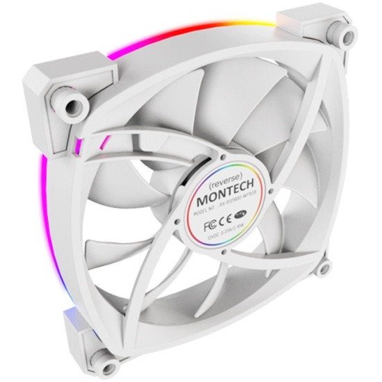 Комплект вентиляторов для корпуса Montech RX120 ARGB Reverse White (RX120W3P)