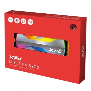Твердотельный накопитель ADATA XPG 500 Gb XPG SPECTRIX S20G ASPECTRIXS20G-500G-C