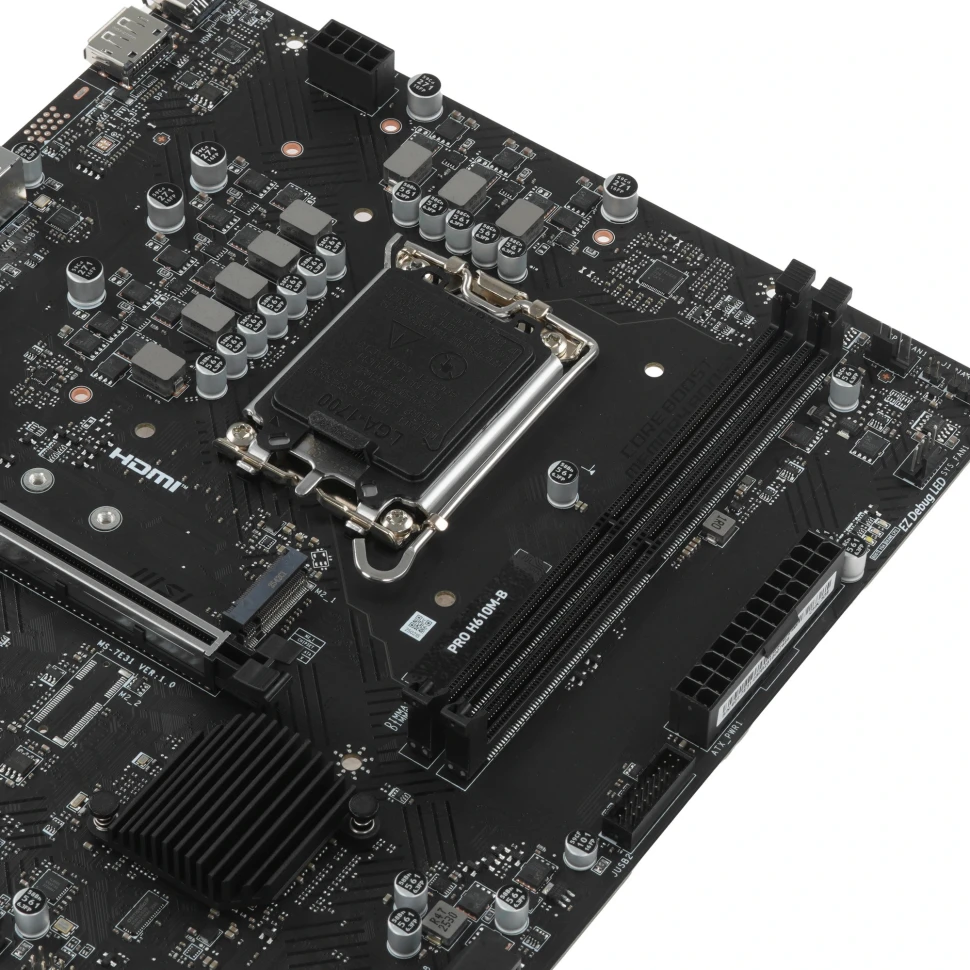 Материнская плата MSI PRO H610M-B
