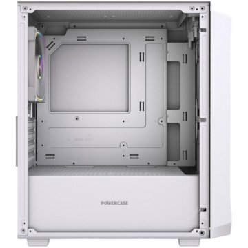 Компьютерный корпус Powercase Mistral SM06 TG ARGB White (CMMSM06W-A3)
