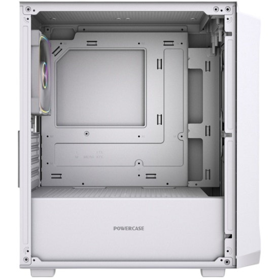 Компьютерный корпус Powercase Mistral SM06 TG ARGB White (CMMSM06W-A3)