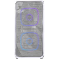 Компьютерный корпус Powercase Mistral SM06 TG ARGB White (CMMSM06W-A3)