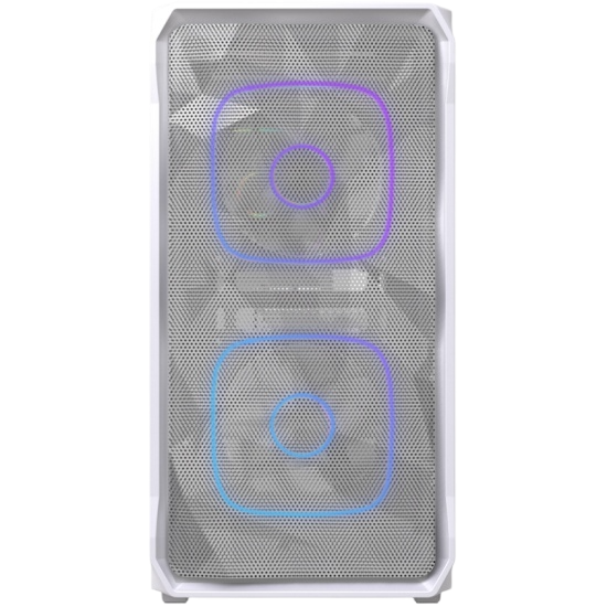 Компьютерный корпус Powercase Mistral SM06 TG ARGB White (CMMSM06W-A3)