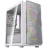 Компьютерный корпус Powercase Mistral SM06 TG ARGB White (CMMSM06W-A3)