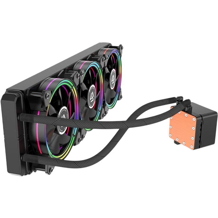 Система жидкостного охлаждения для процессора ALSEYE H360 LED fan
