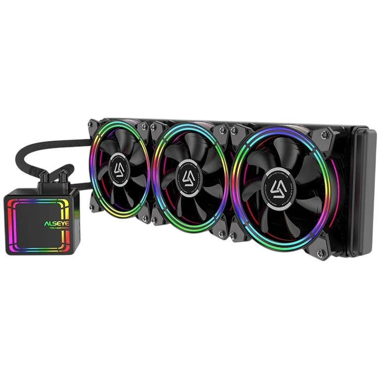 Система жидкостного охлаждения для процессора ALSEYE H360 LED fan