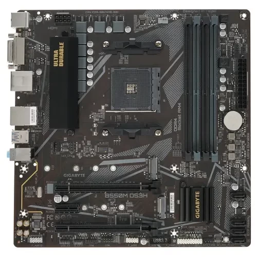 Материнская плата Gigabyte B550M DS3H 1.4