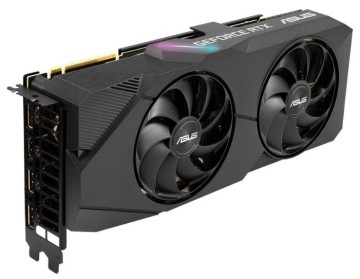 Видеокарта ASUS (DUAL-RTX2080S-O8G-EVO-V2) GeForce RTX 2080 SUPER 1815MHz PCI-E 3.0 8192MB 15500MHz 256 bit 3xDisplayPort HDMI HDCP DUAL EVO V2