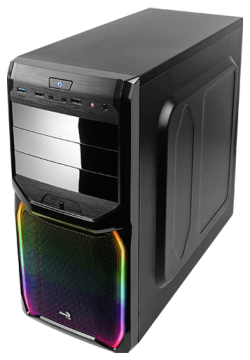 Компьютерный корпус AEROCOOL V3X RGB WINDOW Black