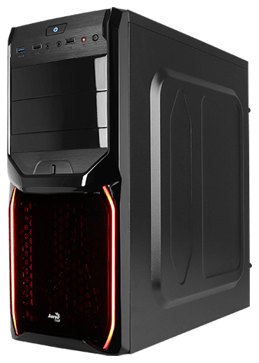 Компьютерный корпус AEROCOOL V3X RGB WINDOW Black
