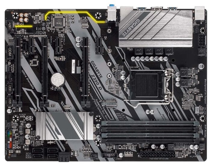 Материнская плата GIGABYTE Z390 D