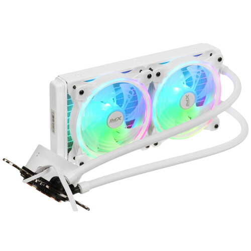 Система жидкостного охлаждения для процессора ADATA XPG Levante X 240 RGB White LEVANTEX240-WHCWW