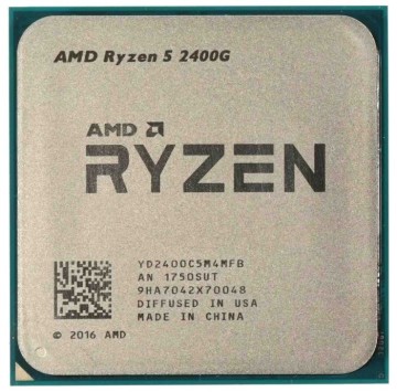 Процессор AMD Ryzen 5 2400G BOX YD2400C5FBBOX