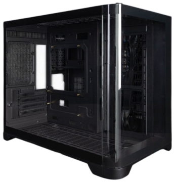 Компьютерный корпус 1STPLAYER UVIEW UV6 Black (UV6-BK)