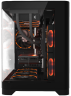Компьютерный корпус 1STPLAYER UVIEW UV6 Black (UV6-BK)