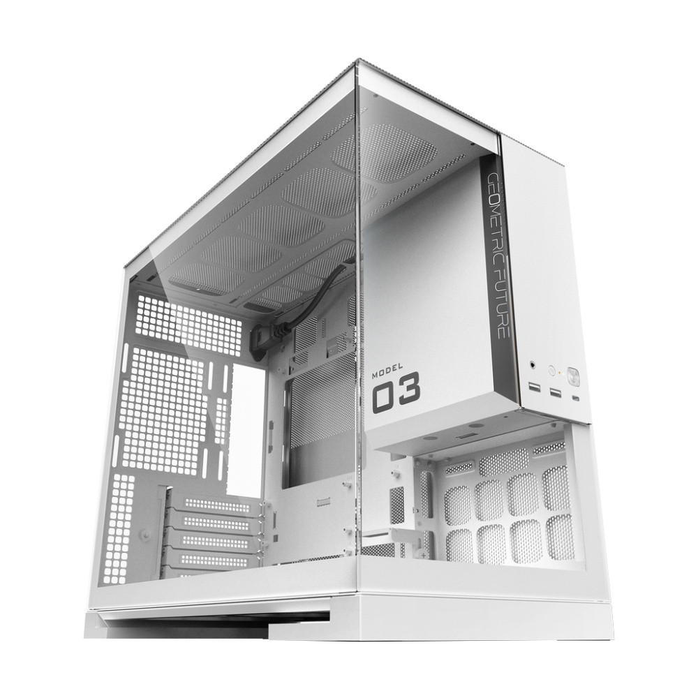Компьютерный корпус Geometric Future Model 3 TG White (1AM3NZWT00100)