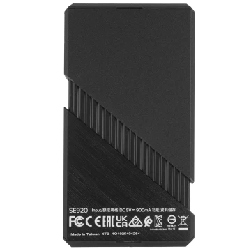 Внешний SSD ADATA XPG 4000 Gb USB 3.2 EXT. (SE920-4TCBK)
