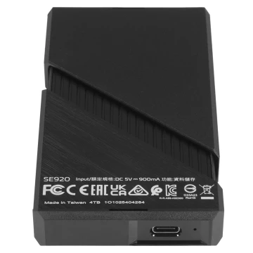 Внешний SSD ADATA XPG 4000 Gb USB 3.2 EXT. (SE920-4TCBK)
