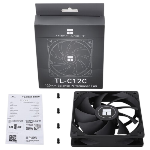 Вентилятор для корпуса Thermalright TL-C12C (TRTLC12C)