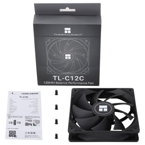 Вентилятор для корпуса Thermalright TL-C12C (TRTLC12C)