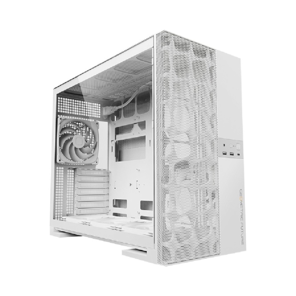 Компьютерный корпус Geometric Future Model 5 ARGB Vent White with fans (1AM5VTWT01100)