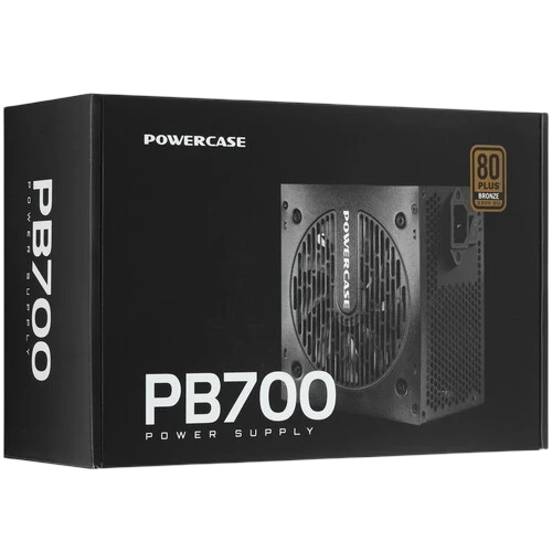 Блок питания Powercase 700W PB700 Black (PS-700B-DC)