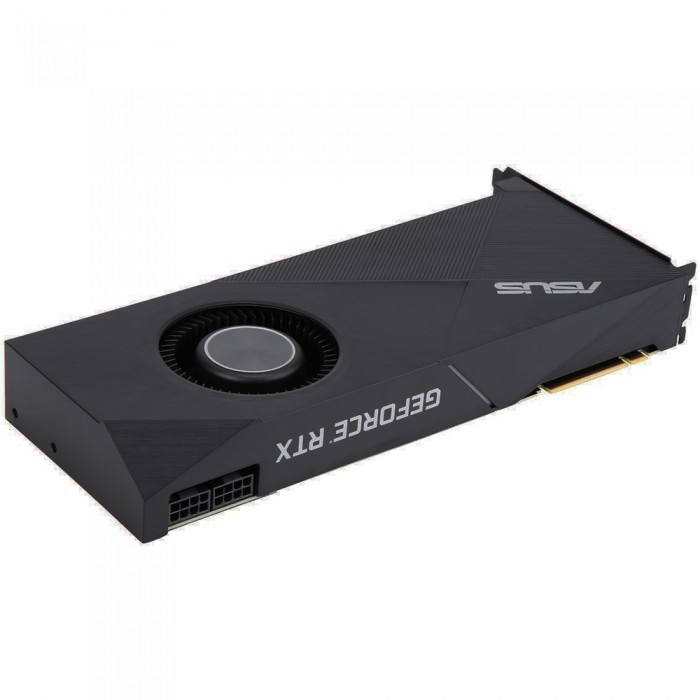 Видеокарта ASUS (TURBO-RTX2060-6G) TURBO GeForce RTX 2060 1365MHz PCI-E 3.0 6144MB 14000MHz 192 bit 2xDisplayPort 2xHDMI