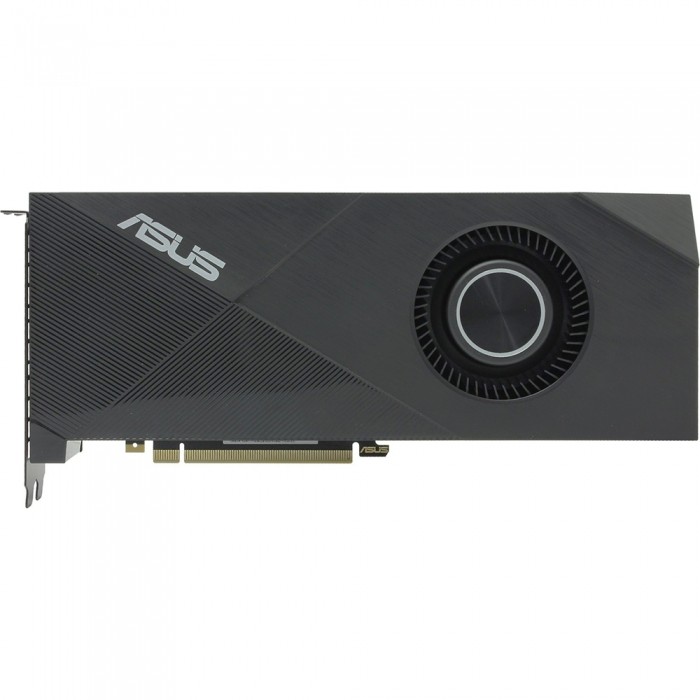 Видеокарта ASUS (TURBO-RTX2060-6G) TURBO GeForce RTX 2060 1365MHz PCI-E 3.0 6144MB 14000MHz 192 bit 2xDisplayPort 2xHDMI