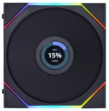 Вентилятор для корпуса Lian Li UNI FAN TL LCD 140 Reverse ARGB Black 14RTLLCD1B (G99.14RTLLCD1B.R0)