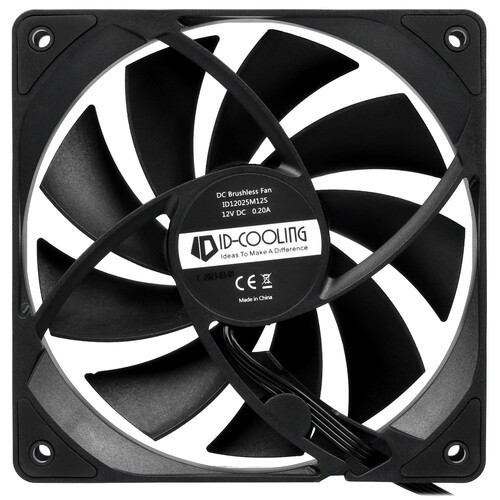 Вентилятор для корпуса ID-COOLING XF-12025-SD-K BOX PWM