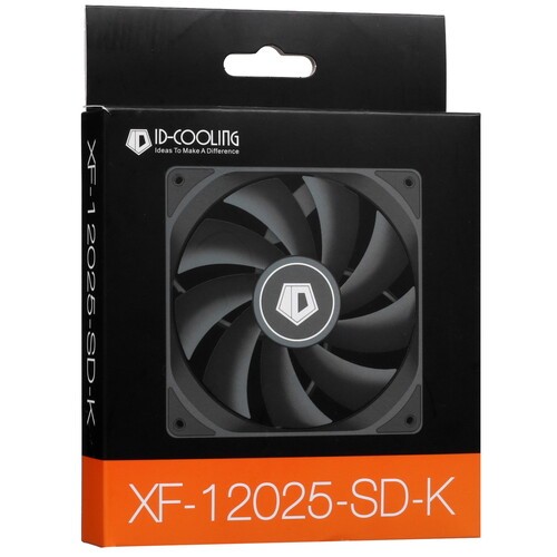 Вентилятор для корпуса ID-COOLING XF-12025-SD-K BOX PWM