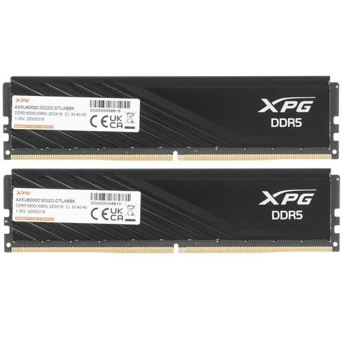 Оперативная память 64 Gb 6000 MHz ADATA XPG LANCER Blade (AX5U6000C3032G-DTLABBK)