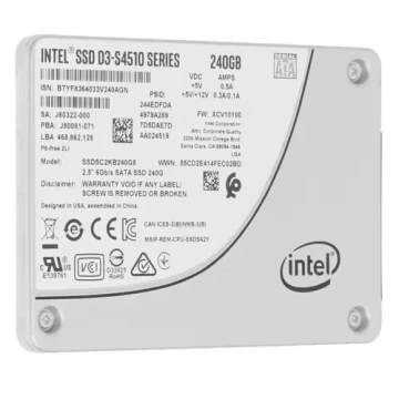 Твердотельный накопитель Intel 240 Gb DC D3-S4510 SSDSC2KB240G801