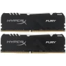 Оперативная память 32 Gb 2666 MHz Kingston HYPERX FURY RGB Black (HX426C16FB3AK2/32) 