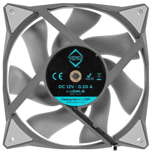 Комплект вентиляторов для корпуса Iceberg Thermal IceGALE IceGALE120mmGRAY3P PWM