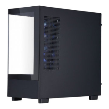 Компьютерный корпус 1STPLAYER MIKU Mi5 ARGB Black (Mi5-BK-2FC7R-1FC7)