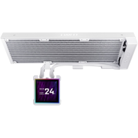 Система жидкостного охлаждения для процессора Lian Li HydroShift II LCD-S 360N White (G89.GHS2LCDS36NW.R0)