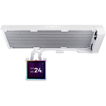 Система жидкостного охлаждения для процессора Lian Li HydroShift II LCD-S 360N White (G89.GHS2LCDS36NW.R0)