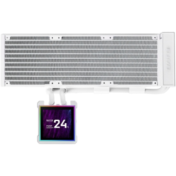 Система жидкостного охлаждения для процессора Lian Li HydroShift II LCD-S 360N White (G89.GHS2LCDS36NW.R0)