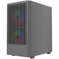Компьютерный корпус Powercase Mistral SM07 TG ARGB Black (CMMSM07B-A3)