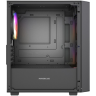 Компьютерный корпус Powercase Mistral SM07 TG ARGB Black (CMMSM07B-A3)