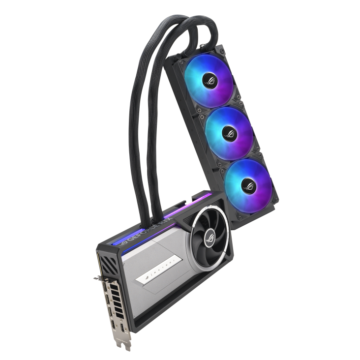 Видеокарта ASUS (ROG-ASTRAL-LC-RTX5090-O32G-GAMING) GeForce RTX 5090 32GB ROG ASTRAL LC OC GAMING (90YV0LW2-M0NA00)