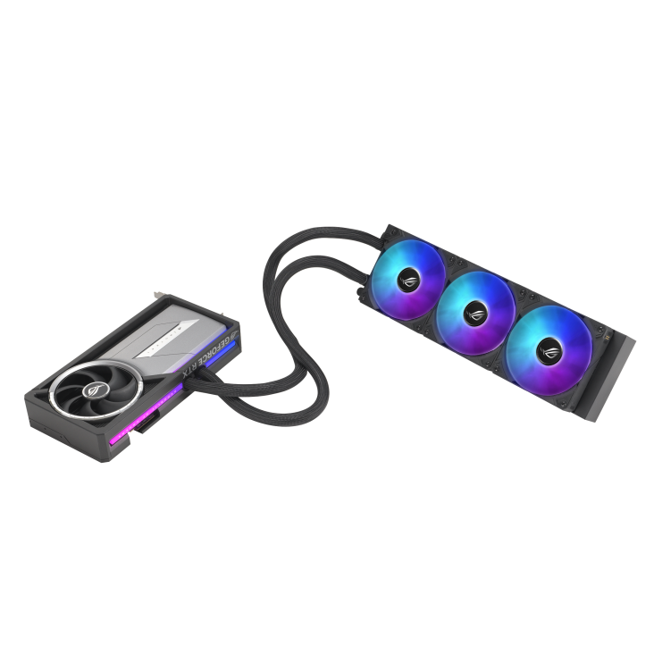 Видеокарта ASUS (ROG-ASTRAL-LC-RTX5090-O32G-GAMING) GeForce RTX 5090 32GB ROG ASTRAL LC OC GAMING (90YV0LW2-M0NA00)