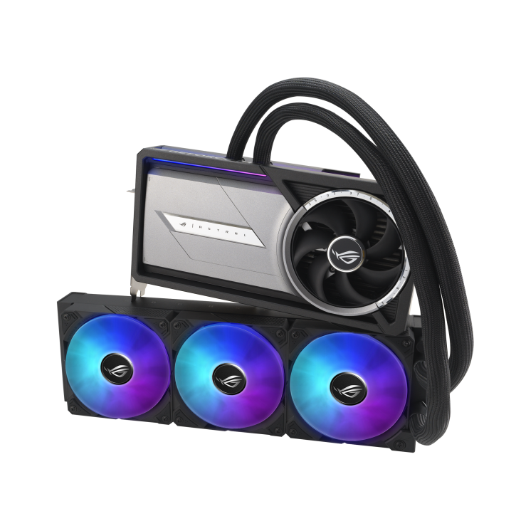 Видеокарта ASUS (ROG-ASTRAL-LC-RTX5090-O32G-GAMING) GeForce RTX 5090 32GB ROG ASTRAL LC OC GAMING (90YV0LW2-M0NA00)